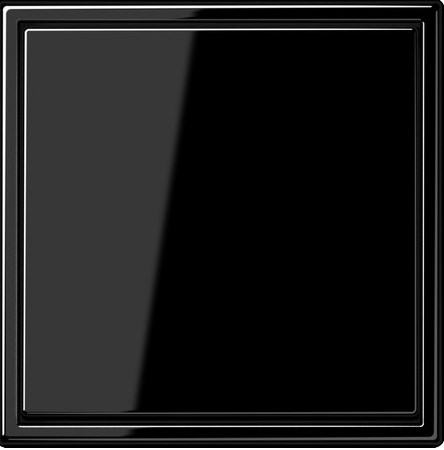 LS981SWM Рамка LS 990 1 постовая дюропласт. черный матовый Jung фото