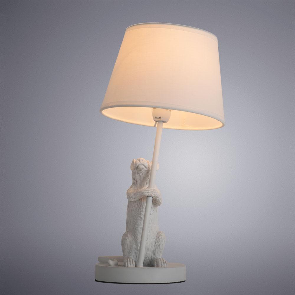 Интерьерная настольная лампа Gustav A4420LT-1WH Arte Lamp фото
