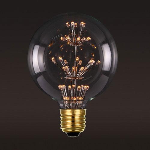 Лампа светодиодная филаментная E27 3W прозрачная G8047LED фото