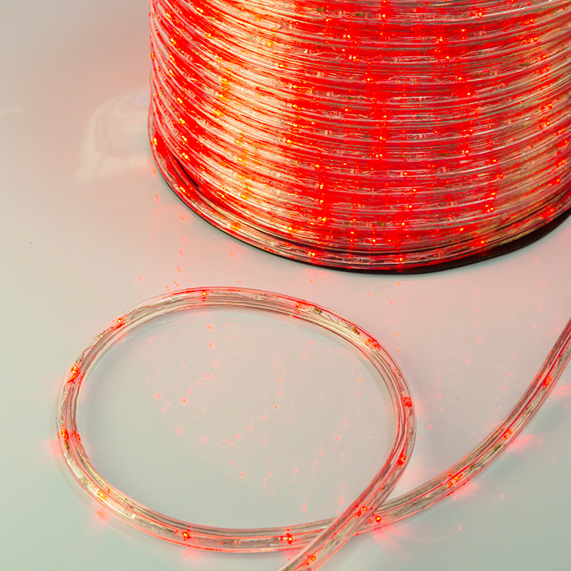 Дюралайт LED, постоянное свечение (2W) - красный, 30 LED/м, бухта 100м NEON-NIGHT 121-122-6 фото