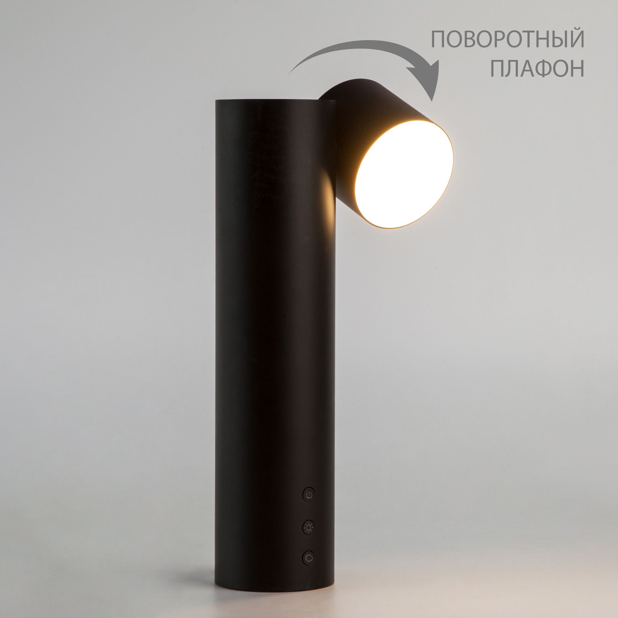 Светодиодная настольная лампа Eurosvet Premier a052348 80425/1 черный фото