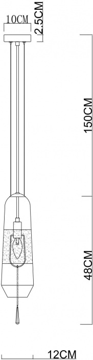 Подвесной светильник Lich 5012/28 SP-1 Divinare фото