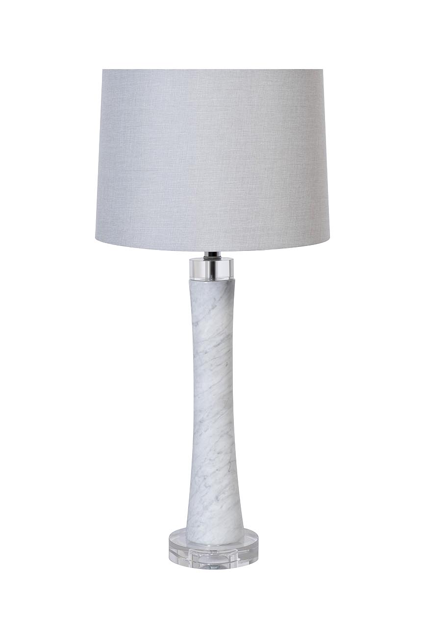 Лампа настольная плафон белый d.35*76см Garda Decor 22-88690 фото