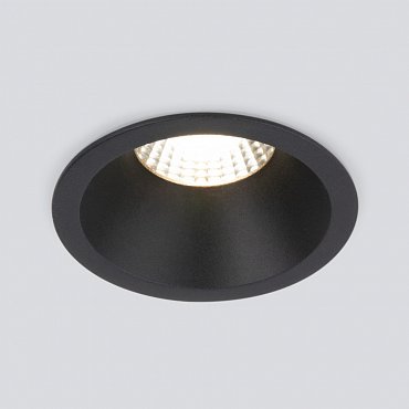 Точечный светильник 15266/LED 7W 4200K черный Elektrostandard a055719 фото