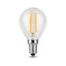 Лампа светодиодная филаментная диммируемая E14 7W 4100K прозрачная 105801207-S фото