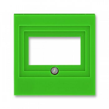 Накладка ABB Levit для розеток USB / HDMI / VGA зелёный 5014H-A00040 67 2CHH290040A4067 фото