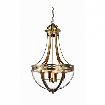 Люстра Delight Collection Capitol KM0287P-6 antique brass фото