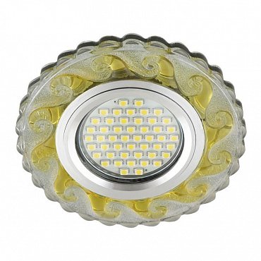 Встраиваемый светильник Fametto Luciole DLS-L139 Gu5.3 Glassy/Gold фото