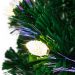 Новогодняя Ель с шишками 150 см фибро-оптика ТЕПЛЫЙ БЕЛЫЙ цвет NEON-NIGHT 533-216 фото