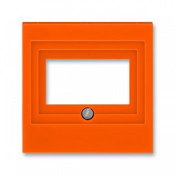 Накладка ABB Levit для розеток USB / HDMI / VGA оранжевый 5014H-A00040 66 2CHH290040A4066 фото